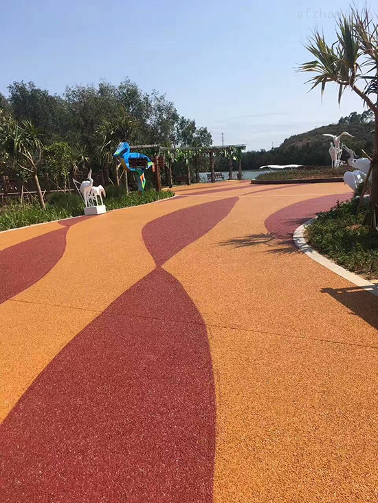 彩色路麵施工 彩色路麵施工